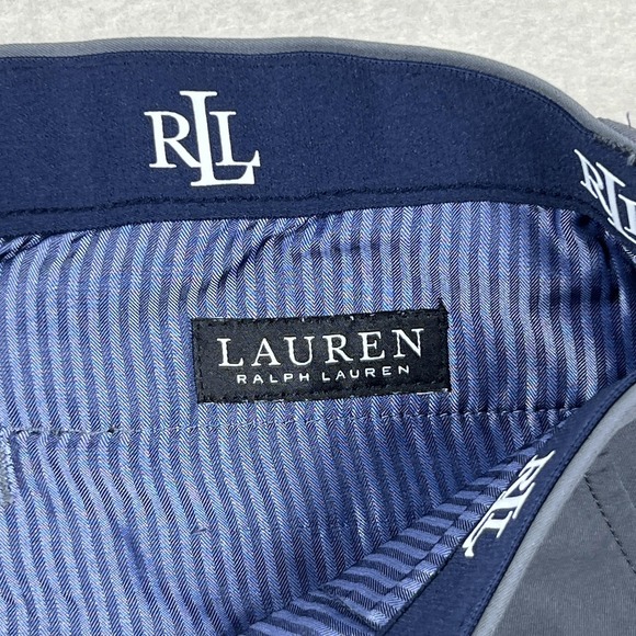 Lauren Ralph Lauren Pants Mens 34x28 Gray Performance Stretch Golf Chino - Picture 3 of 11